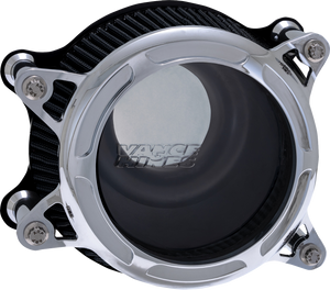 Vance & Hines - VO2 Insight Air Cleaner - Chrome - VO2 Insight Air Cleaner - 71073