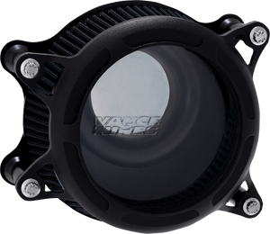 Vance & Hines - VO2 Insight Air Cleaner - Black Wrinkle - VO2 Insight Air Cleaner - 41075