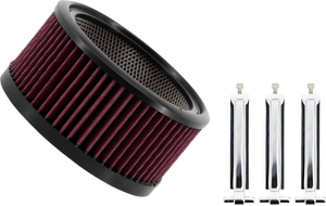Trask - Air Filter - Big Power Assault - Chrome - Big Power Filter Kit - TM-1020-BPCH