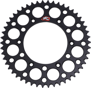 Renthal - Sprocket - Black - 50 Tooth - Rear Sprocket - 224U-520-50GPBK
