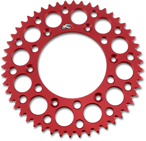 Renthal - Sprocket - Honda - Red - 49 Tooth - Rear Sprocket - 154U-520-49GRRD