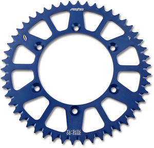 Sunstar Sprockets - Rear Sprocket - 50 Tooth - Honda/Yamaha - Blue - Aluminum Rear Sprocket - 5-359250BL Sunstar Sprockets - Rear Sprocket - 50 Tooth - Honda/Yamaha - Blue - Aluminum Rear Sprocket - 5-359250BL