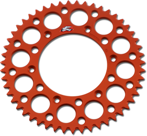 Renthal - Sprocket - Orange - 51 Tooth - Rear Sprocket - 224U-520-51GPOR