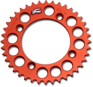 Renthal - Rear Sprocket - Orange - 40 Tooth - Rear Sprocket - 491-415-40P-OR Renthal - Rear Sprocket - Orange - 40 Tooth - Rear Sprocket - 491-415-40P-OR