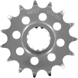 Vortex - Front Sprocket - 15-Tooth - Steel Countershaft Sprocket - 3270-15