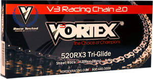 Vortex - 520 RX3 - Drive Chain - 120 Links - RX3 Drive Chain - 520RX3-120 Vortex - 520 RX3 - Drive Chain - 120 Links - RX3 Drive Chain - 520RX3-120