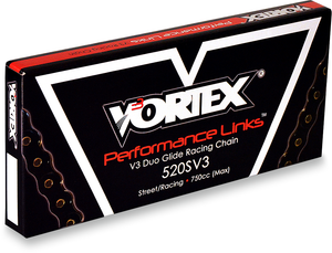 Vortex - 530 SX3 - Drive Chain - 120 Links - SX3 Drive Chain - 530SX3-120 Vortex - 530 SX3 - Drive Chain - 120 Links - SX3 Drive Chain - 530SX3-120