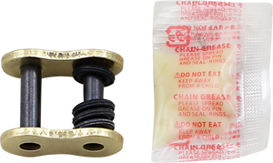 Rk - 525 - Max-Z Series - Rivet Connecting Link - Gold - Max Series Rivet Connecting Link - 525MAXZ-RL-G