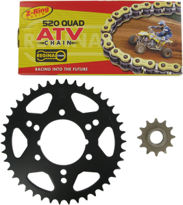 Regina - Chain and Sprocket Kit - Polaris - Trail Boss 250 - '95-'99/Trail Blazer 250 - '96-'99 - Chain and Sprocket Kit - 5QUAD/088KPO001 Regina - Chain and Sprocket Kit - Polaris - Trail Boss 250 - '95-'99/Trail Blazer 250 - '96-'99 - Chain and Sprocket Kit - 5QUAD/088KPO001