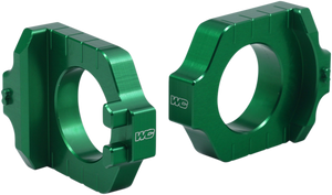 Works Connection - Elite Axle Block - Green - Elite Axle Blocks - 17-248