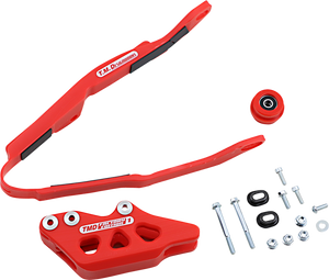 Tag Metals - Chain Guide/Slider - Honda - Red - Chain Guide and Slider Kit - HCP-H04-RD Tag Metals - Chain Guide/Slider - Honda - Red - Chain Guide and Slider Kit - HCP-H04-RD