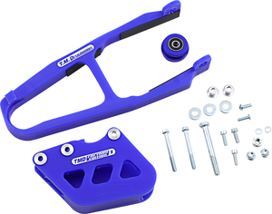 Tag Metals - Chain Guide/Slider - Yamaha - Blue - Chain Guide and Slider Kit - YCP-YZK-BU Tag Metals - Chain Guide/Slider - Yamaha - Blue - Chain Guide and Slider Kit - YCP-YZK-BU