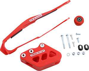 Tag Metals - Chain Guide/Slider - Honda - Red - Chain Guide and Slider Kit - DCK-OR1-RD Tag Metals - Chain Guide/Slider - Honda - Red - Chain Guide and Slider Kit - DCK-OR1-RD