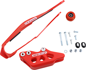 Tag Metals - Chain Guide/Slider - Honda - Red - Chain Guide and Slider Kit - DCK-OR2-RD Tag Metals - Chain Guide/Slider - Honda - Red - Chain Guide and Slider Kit - DCK-OR2-RD