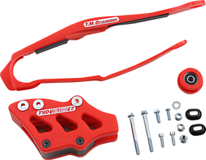 Tag Metals - Chain Guide/Slider - Honda - Red - Chain Guide and Slider Kit - DCK-OR6-RD Tag Metals - Chain Guide/Slider - Honda - Red - Chain Guide and Slider Kit - DCK-OR6-RD