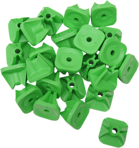 Stud Boy - Single Backer Plates - Green - 96 Pack - Pro Series Super Lite Backing Plates - 2513-P3-GRN