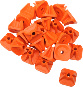 Stud Boy - Single Backer Plates - Orange - 96 Pack - Pro Series Super Lite Backing Plates - 2513-P3-ORG