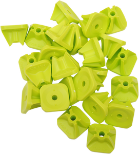 Stud Boy - Single Backer Plates - Hi-viz Green - 24 Pack - Pro Series Super Lite Backing Plates - 2513-P1-HVG