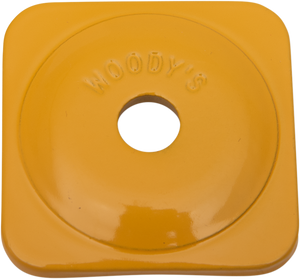 Woody's - Support Plates - Yellow - Square - 48 Pack - Grand Digger Support Plates - ASG-3800-48