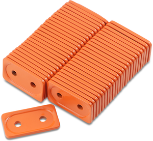 Woody's - Support Plates - Orange - Double - 48 Pack - Grand Digger Support Plates - ADG-3805-48