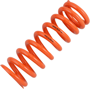 Race Tech - Progressively Wound Shock Spring - Orange - P25 - Spring Rate 493 lbs/in - Progressively Wound Shock Spring - SRSP 6326P25