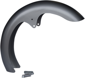 Russ Wernimont Designs - LS-2 Custom Softail Front Fender - For 21" Wheels - 5.5" W x 43" L - Custom Softail Front Fender - RWD-50176