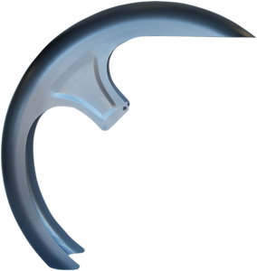 Russ Wernimont Designs - Custom Dresser Front Fender for 30" Wheel - Steel - LS-3 Style - 6.5" W x 55.375" L - Custom Dresser Front Fender - RWD-50182