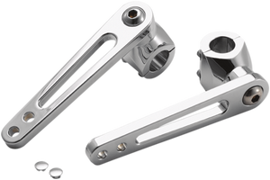 Rivco - Adjustable Highway Peg Mounts - 1" - Chrome - Adjustable Highway Peg Mount - GL18004 Rivco - Adjustable Highway Peg Mounts - 1" - Chrome - Adjustable Highway Peg Mount - GL18004