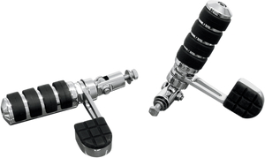 Rivco - Highway Mount Peg - With Heel Rest - Anti-Vibration Folding Highway Pegs - PEGSHR Rivco - Highway Mount Peg - With Heel Rest - Anti-Vibration Folding Highway Pegs - PEGSHR