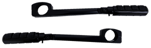 Rivco - Adjustable Highway Peg Mounts - 1-1/2" - Black - Highway Peg Mounts - HD004BK Rivco - Adjustable Highway Peg Mounts - 1-1/2" - Black - Highway Peg Mounts - HD004BK