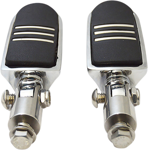 Rivco - Custom Accent Pegs - Chrome - Custom Accent Highway Peg Set - MV135 Rivco - Custom Accent Pegs - Chrome - Custom Accent Highway Peg Set - MV135