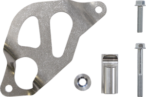 Works Connection - Rear Caliper Guard - RM125/250 - Aluminum Rear Caliper Guard - 25-015