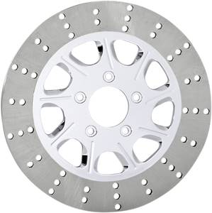 Rc Component - Brake Rotor - Rear Right - Revolt - Chrome - Floating Front Rotor - COG117124CRR2K