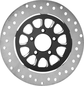 Rc Component - Brake Rotor - Front Right - Dynasty - Anodized Black - Floating Front Rotor - COG117117ELF2K