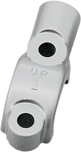 Shindy - Master Cylinder Clamp - Silver - Master Cylinder Replacement Half Bar Clamp - 17-65C Shindy - Master Cylinder Clamp - Silver - Master Cylinder Replacement Half Bar Clamp - 17-65C