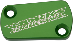 Works Connection - Clutch Cover - Green - Clutch Master Cylinder Cover - 21-153