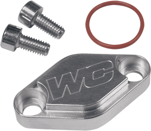 Works Connection - Block Off Plate - Silver - Block Off Plate - 31-357