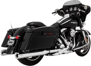 Vance & Hines - 4" Eliminator Mufflers - Chrome - Eliminator 400 Slip-On Mufflers - 16703