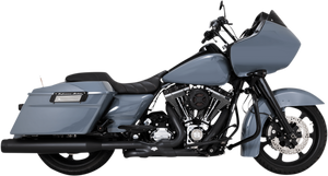 Vance & Hines - 4-1/2" Torquer Mufflers for '95-'16 FL - Black - Torquer 450 Slip-On Mufflers - 46673 Vance & Hines - 4-1/2" Torquer Mufflers for '95-'16 FL - Black - Torquer 450 Slip-On Mufflers - 46673