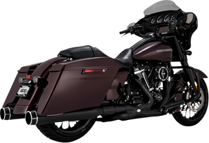 Vance & Hines - 4.5" Torquer Mufflers for FL - Machine Cut - Torquer 450 Slip-On Mufflers - 46676 Vance & Hines - 4.5" Torquer Mufflers for FL - Machine Cut - Torquer 450 Slip-On Mufflers - 46676