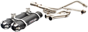 Trinity Racing - Dual Exhaust - Black - Stage 5 Exhaust System - TR-4112D-BK Trinity Racing - Dual Exhaust - Black - Stage 5 Exhaust System - TR-4112D-BK