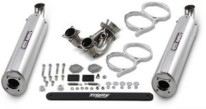 Trinity Racing - Mufflers - Brushed Aluminum - Stage 5 Slip-On Muffler - TR-4118S Trinity Racing - Mufflers - Brushed Aluminum - Stage 5 Slip-On Muffler - TR-4118S