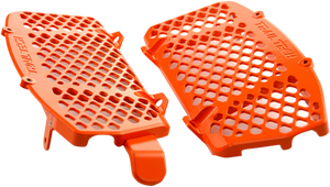 Trail Tech - Radiator Guards - Orange - Radiator Guards - 0151-RB03 Trail Tech - Radiator Guards - Orange - Radiator Guards - 0151-RB03