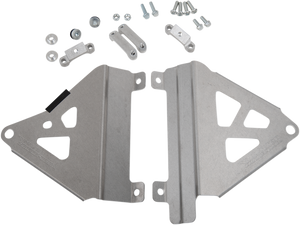 Works Connection - Radiator Brace - Silver - Honda - Radiator Braces - 18-719