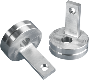 Show Chrome - Turn Signal Relocation Adapter Kit - Turn Signal Relocation Adapters - 71-134T Show Chrome - Turn Signal Relocation Adapter Kit - Turn Signal Relocation Adapters - 71-134T