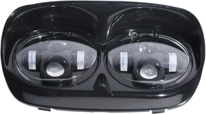 Rivco - LED Headlight Assembly - Road Glide - Black - Dual LED Headlight Assembly - LED-145B Rivco - LED Headlight Assembly - Road Glide - Black - Dual LED Headlight Assembly - LED-145B