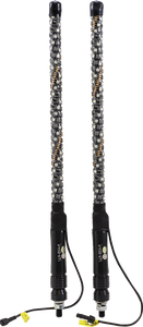 Whipitlightrods - 2' Light Rod Whip - Chase - Quick Disconnect - Bluetooth RGB Light Rod with Quick Disconnect - QD-CHSBTR-122 Whipitlightrods - 2' Light Rod Whip - Chase - Quick Disconnect - Bluetooth RGB Light Rod with Quick Disconnect - QD-CHSBTR-122