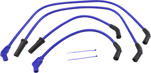 Sumax - 10.4 mm Spark Plug Wire - Blue - 409 Pro Race Custom-Fit Spark Plug Wire Kit - 40638 Sumax - 10.4 mm Spark Plug Wire - Blue - 409 Pro Race Custom-Fit Spark Plug Wire Kit - 40638
