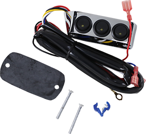 Show Chrome - Switch Block Assembly - Clutch Side - Chrome - LED Switch Block Assembly - 52-605LA Show Chrome - Switch Block Assembly - Clutch Side - Chrome - LED Switch Block Assembly - 52-605LA