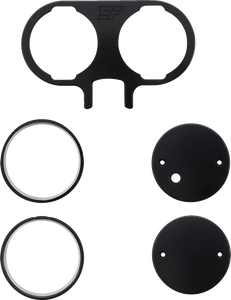 Slyfox - Gauge Mount - Dual - Black - Gauge - TM-SLY26